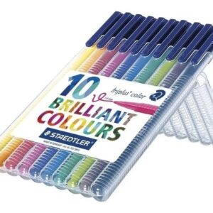 Staedtler Marcadores Triplus Color 323 1mm X 10 Unidades