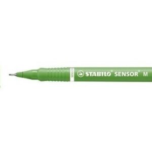 Microfibra Stabilo Sensor X Unidad Verde Claro