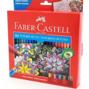 Lapices Colores Faber Castell Ecolapices 60 Largos