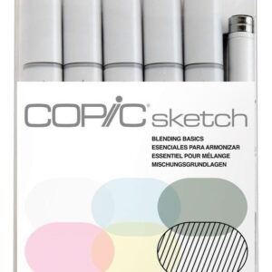 Marcadores Copic Sketch X 5 Blending Basics + Multiliner
