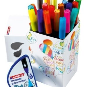 Edding Marcadores 1340 Set X 20 Unidades Brush + Mezclador