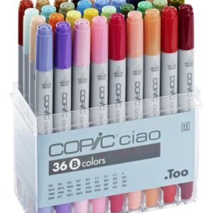 Marcadores Copic Ciao X 36 B Doble Punta