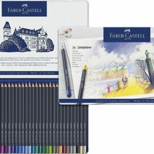 Faber Castell Lapices Goldfaber Box X 36 Caja Metalica