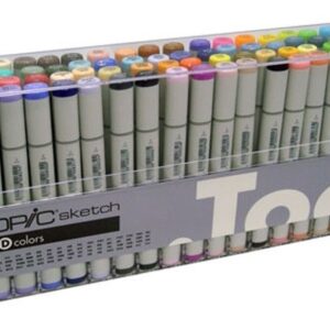 Marcadores Copic Sketch X 72 Linea D Doble Punta