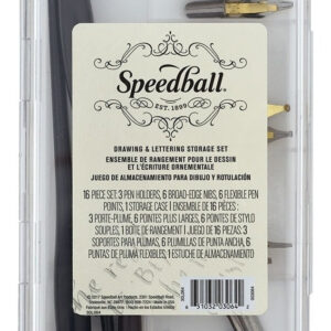 Set Caligrafico Speedball De 9 Piezas