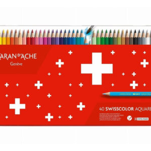 Lapices Caran Dache Swisscolor Acuarelable X 40 Lata
