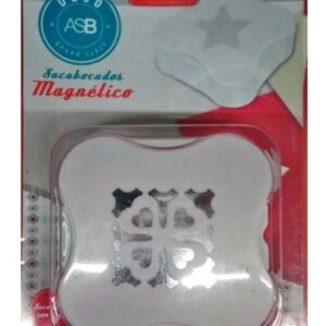 Scrapbooking Troqueladora Mosaico Corazon Asb 35mm Magnetico