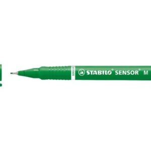 Microfibra Stabilo Sensor X Unidad Verde