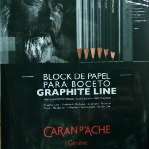Block Caran Dache Boceto Graphite Line A4 30 Hs 130 Gr