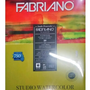 Fabriano Block Watercolor Studio 300g 35x50cm 20 Hojas