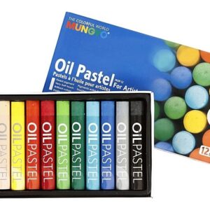 Pastel Al Oleo Mungyo X 12 Colores Tu-libreria