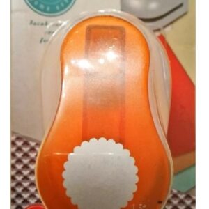 Troqueladora Circulo Con Scalop Goma Eva Asb 38 Mm.