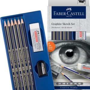 Set Faber Castell Graphite Grafito De 8 Piezas