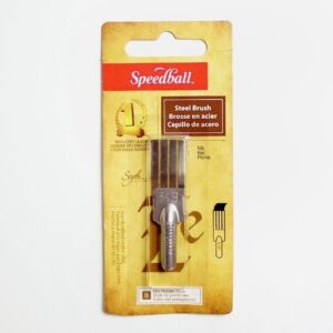 Pluma Speedball Steel Brush 1/2