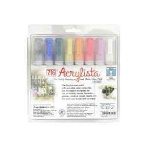 Marcadores Acrylista Kuretake 6 Mm Girly X 8 Unidades