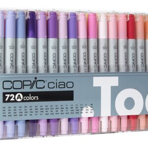 Marcadores Copic Ciao X 72 Linea A Doble Punta