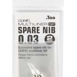 Puntas Copic Multiliner Sp 0.03 Blister X 2