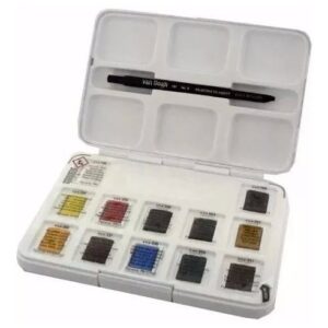 Acuarelas Profesionales Van Gogh X 12 Estuche Pocket
