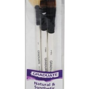 Pinceles Set Sombras Daler Rowney X 5 Pelo Sintetico