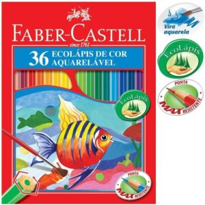 Lapices Faber Castell Acuarelable X 36 Caja Carton