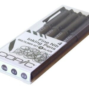 Copic Multiliner Set A Liner 0.03 / 0.05 / 0.1 / 0.3 Mm