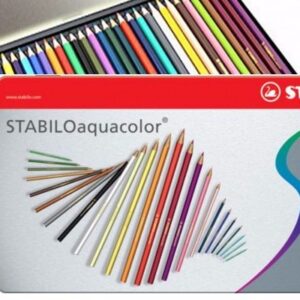 Lapices Stabilo Aquacolor Acuarelables Lata X 36