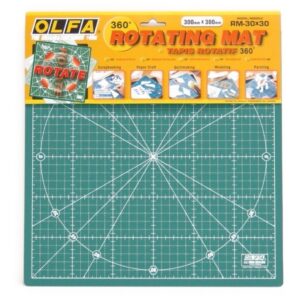 Tabla / Base / Plancha De Corte Olfa 30 X 30 Cm Rotativa