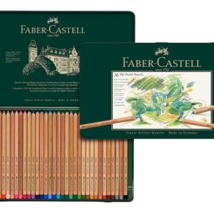 Lapices Faber Castell Pasteles Pitt X 36 Lata