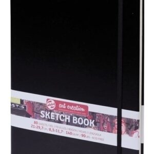 Cuaderno Sketch Art Creation Negro 140 Gr 21 X 29,7 Cm 80 H