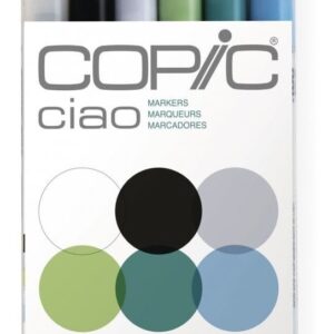 Marcadores Copic Ciao X 6 Sea Doble Punta