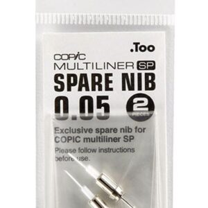 Puntas Copic Multiliner Sp 0.05 Blister X 2