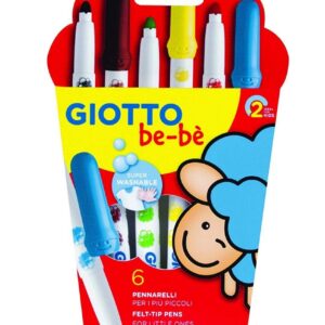 Vuelta Cole Marcadores Giotto Bebe X 6 Colores
