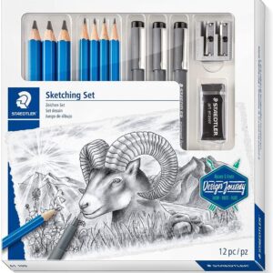 Set Bocetos Staedtler X 12 Piezas