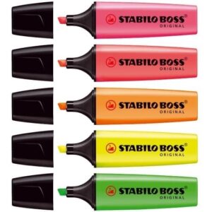 Resaltador Stabilo Boss Color A Eleccion X Unidad