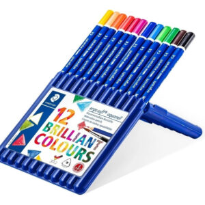 Lapices Staedtler Ergosoft X 12 Acuarelables Estuche Plastic