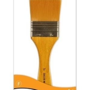 Pinceleta Daler Rowney Gold Taklon X 1 Flat 2 Pulgadas 5 Cm