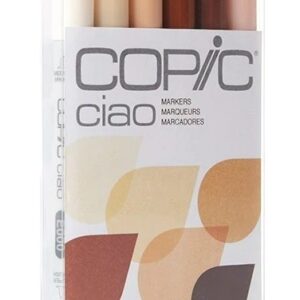 Marcadores Copic Ciao X 6 Skin Tone Doble Punta