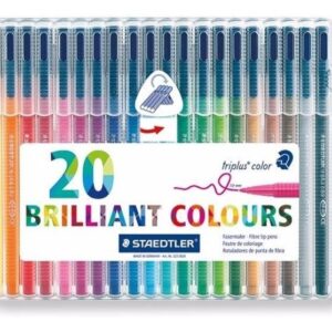 Marcadores Staedtler Triplus Color 323 1mm X 20 Unidades