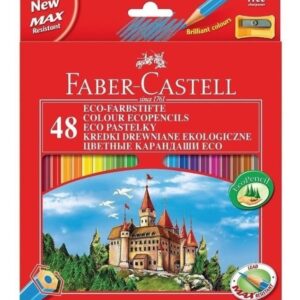 Lapices Colores Faber Castell Ecolapices 48 Largos