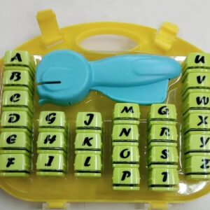 Perforadora Abecedario Valija Pinza 16 Mm Asb