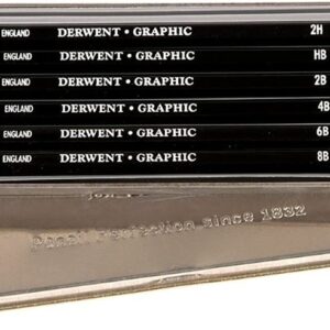 Lapices Derwent Graphic X 6 En Lata