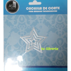 Scrapbooking Troqueles Estrellas 3 Piezas Cuchillas