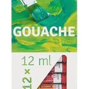 Art Creation Set Goauche Temperas X 12 Pomos