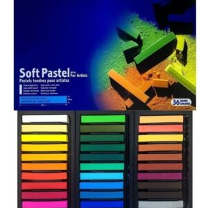 Tizas Pastel Mungyo 36 Colores Mp Tu-libreria