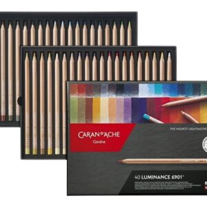 Lapices Caran Dache Luminance 6901 X 40 Unidades