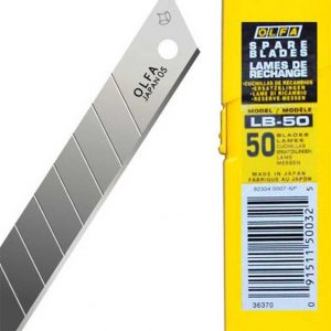 Olfa Repuesto Cuchillas Lb-50 X 50 Unidades