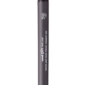Uni Pin Brush Tinta Pigmentada Dark Grey