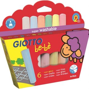 Tizas Giotto Bebe X 6 Colores