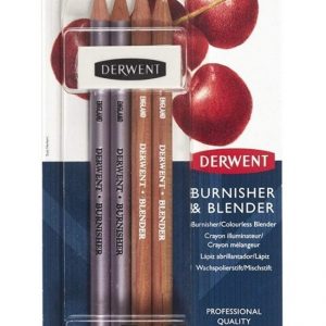 Set Derwent Burnisher And Blender X 6 Piezas