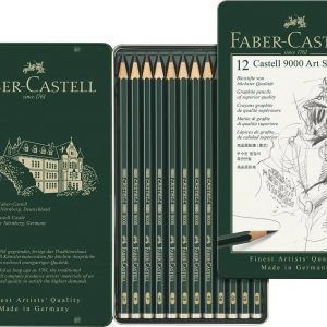 Faber-castell Lapiz Grafito Castell 9000 Set X 12 Unidades